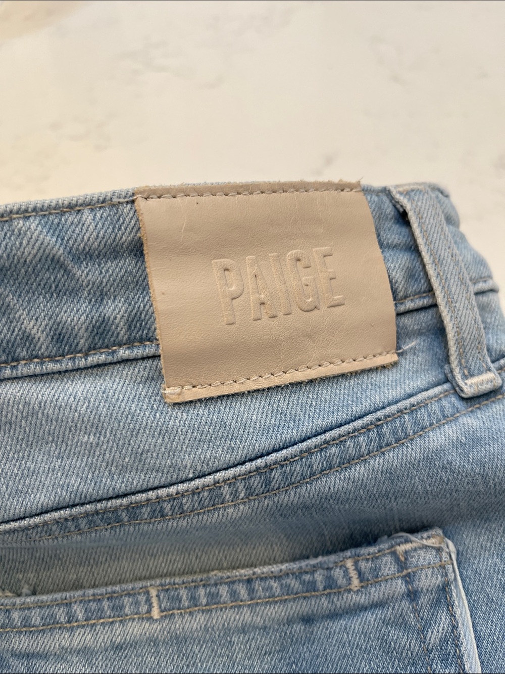 EUC PAIGE Harper Ankle Jeans Size 32 - Picture 8 of 10